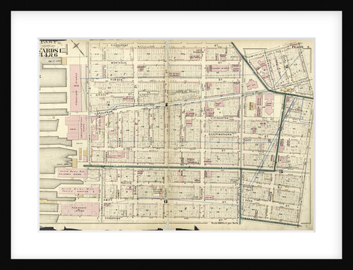 Part of Wards 1, 3, 4, & 6. City of Brooklyn, New York by Anonymous
