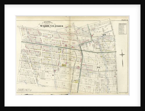 Part of Wards 7, 9, 23 & 24, New York by Anonymous