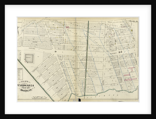 Part of Wards 9 & 24. City of Brooklyn, New York by Anonymous