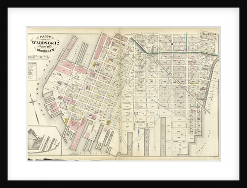 Part of Wards 6 & 12. City of Brooklyn, New York by Anonymous