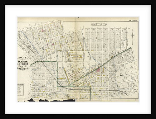Part of Wards 15, 17, &18. City of Brooklyn, New York by Anonymous