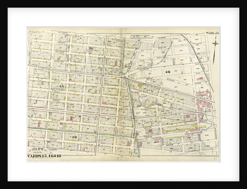 Bounded by Withers Street, Kingsland Avenue, Parker Street, Vandervoort Avenue, Stagg Street, Morrill Street, Scholes Street and Union Avenue, New York by Anonymous