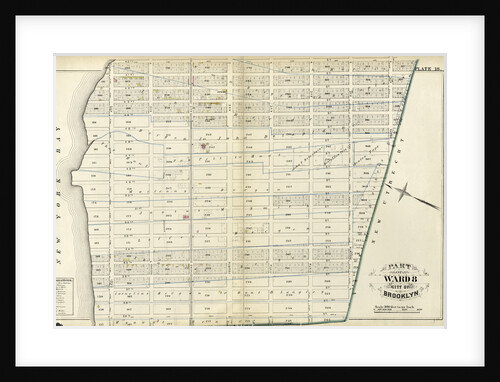 Bounded by 40th Street, Eighth Avenue, 48th Street, Seventh Street New Utrecht, Seventh Avenue, 59th Street and New York Bay First Avenue, New York by Anonymous