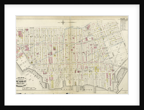 Bounded by Oakland Street, Meserole Street, Eckford Street, Norman Street, 15th Street, East River West Street, Commercial Street and Ash Street, New York by Anonymous