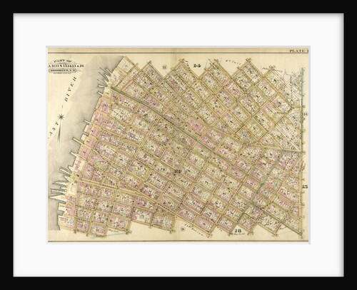 Bounded by N. Second Street, Kent Avenue, N. Third Street, Wythe Avenue, N. Fifth Street, Berry Street, N. Seventh Street, Bedford Avenue, N. Ninth Street, Driggs Street, N. 10th Street, Union Avenue, S. Second Street, Hooper Street, S. Third S., New York by Anonymous