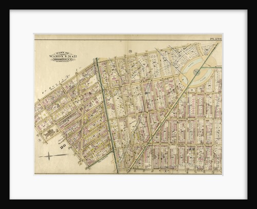 Bounded by Washington Avenue, Underhill Avenue, Parkway, Ninth Avenue, President Street, Fifth Avenue, Atlantic Avenue, Portland Avenue, Hanson Place, Greene Avenue, Clermont Avenue and Lafayette Avenue, New York by Anonymous