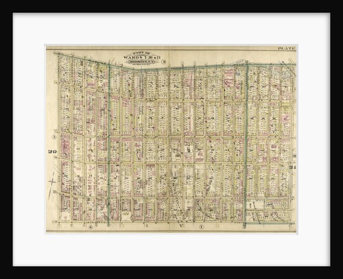 Bounded by Flushing Wallabout Avenue, Nostrand Avenue, Lafayette Avenue and Clermont Avenue, New York by Anonymous