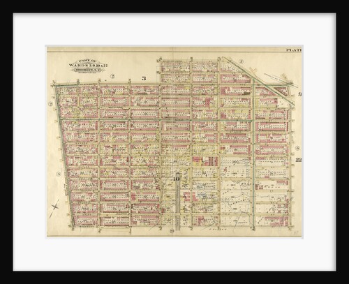 Bounded by Atlantic Avenue, Bond Street, Schermerhorn Street, Flatbush Avenue, Fifth Avenue, President Street and Court Street, New York by Anonymous