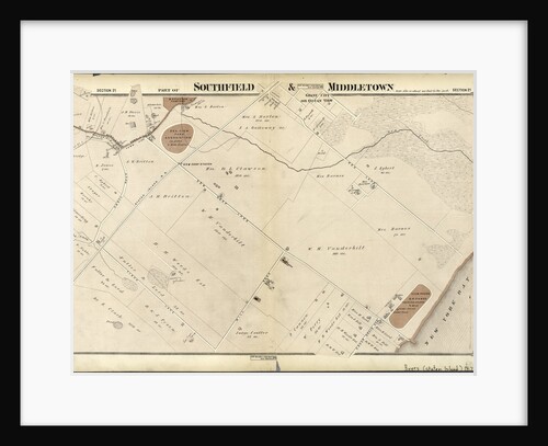Part of Southfield & Middletown, New York by Anonymous