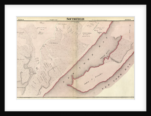 Section 26. Staten Island, 1874, New York by Anonymous