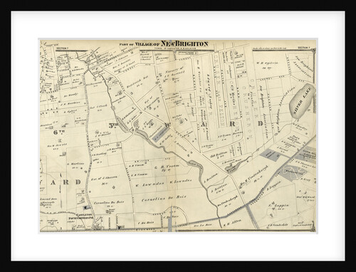 Section 7. Staten Island, 1874, New York by Anonymous