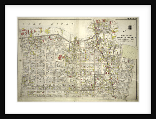 Bounded by East River Vernon Avenue, Boulevard, Fulton Avenue, Mill Street, Orchard Street, Boulevard, Hoyt Avenue, Barclay Street, Woolsey Avenue, Rapelje Avenue and Freeman Avenue, New York by Anonymous