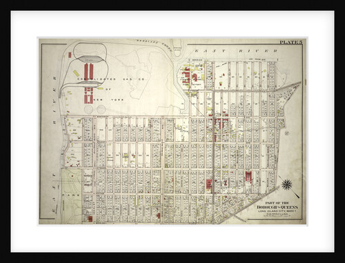 Bounded by Con. Ed. Gas Co. of N.Y.Winthrop Avenue, Blackwell Avenue, Berrian AVenue, Cabinet Street, Riker Avenue, Bowery Bay Road, Flushing Avenue, Woolsey Avenue and East River Barclay Street, New York by Anonymous