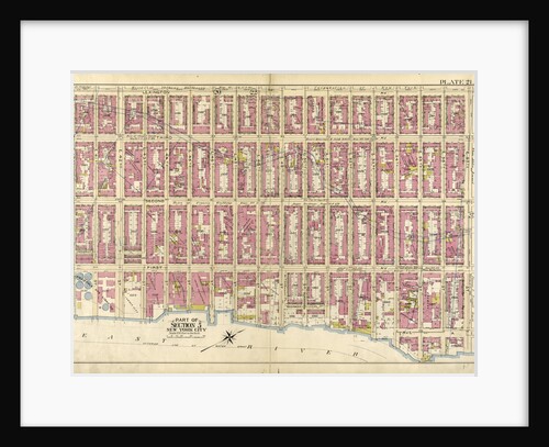 Bounded by Lexington Avenue, E. 57th Street, Avenue A, E. 54th Street, First Avenue East River, and E. 40th Street, New York by Anonymous