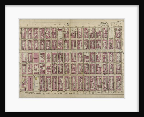 Bounded by Fifth Avenue, E. 80th Street, Second Avenue, and E. 84th Street, New York by Anonymous