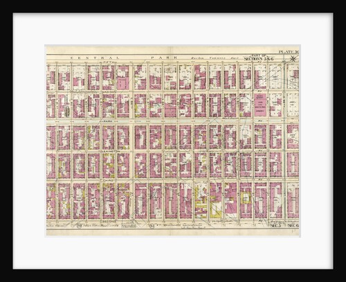 Part of Secions 5 & 6, New York by Anonymous