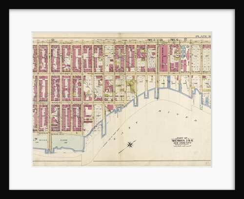 Bounded by Second Avenue, E. 101st Street, East River, Avenue B and and E. 84th Street, New York by Anonymous
