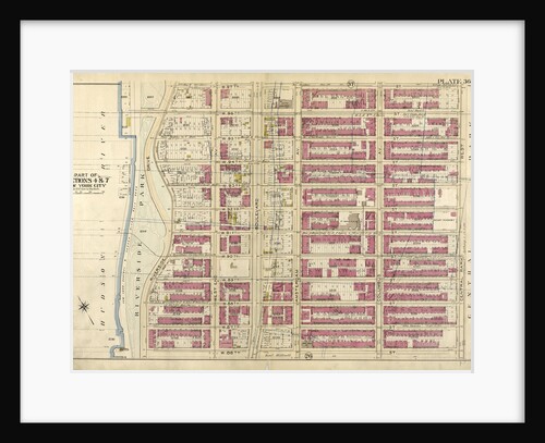 Bounded by W. 97th Street, Central Park West, W. 86th Street, and Hudson River Riverside Drive, New York by Anonymous