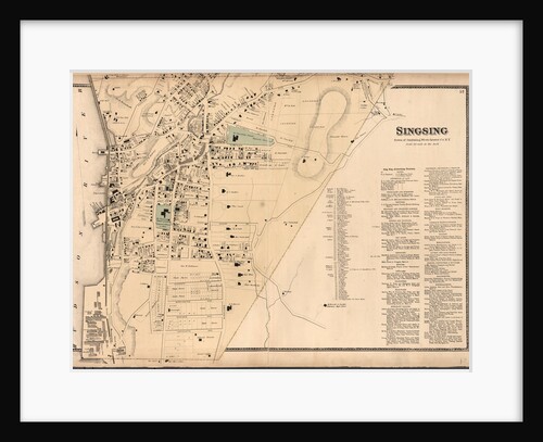 Sinsing, Town of Ossining, Westchester Co.N.Y by Anonymous