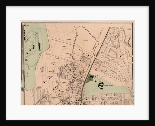 Plates 17 & 18: Fordham, Town of West Farms, Westchester Co. N.Y by Anonymous