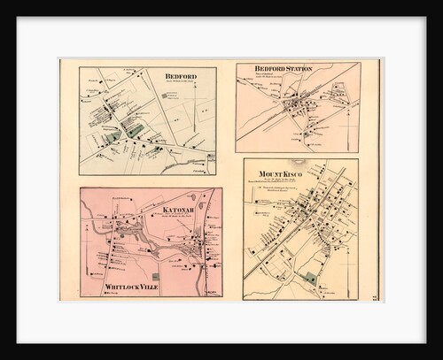 Katanoh, Town of Bedford, N.Y. - Mount Kisco, Town of Bedford and New Castle, Westchester Co. N.Y by Anonymous