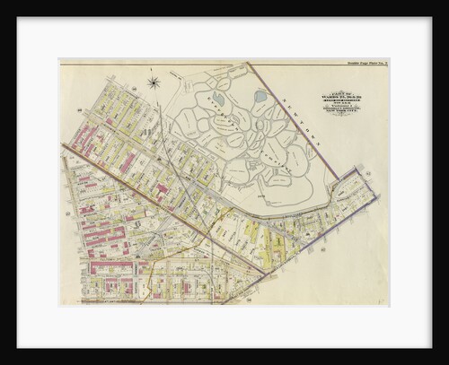 Bounded by Evergreen Avenue, Central Avenue, Bushwick Avenue, Evergreen Cemetery Boulevard, Miller Avenue, Jamaica Avenue, East New York Avenue, Atlantic Avenue, Rockway Avenue and Cooper Street, New York by Anonymous