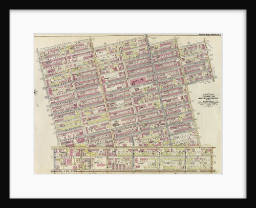 Part of Ward 23. Land Map Section, No. 6, Volume 1, Brooklyn Borough, New York City by Anonymous
