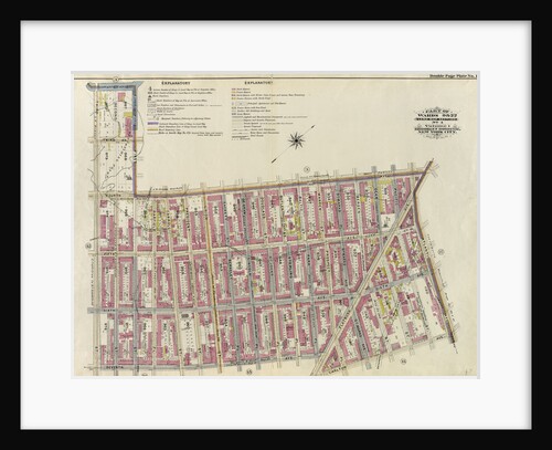 Part of Wards 9, 22 . Land Map Section, No. 4, Volume 1, Brooklyn Borough, New York City by Anonymous