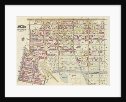 Part of Wards 9, 22 . Land Map Section, No. 4, Volume 1, Brooklyn Borough, New York City by Anonymous