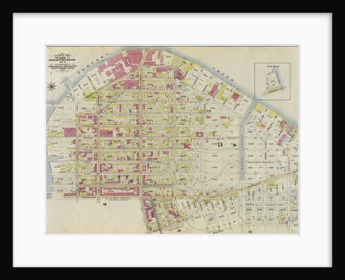 Bounded by New Town Creek Commercial Street, Ash Street, Oakland Street, Paidge Avenue, Sutton Street, Meserole Avenue, Diamond Street, Calyer Street, Manhattan Avenue, Greenpoint Avenue, West Street and Bay Street, New York by Anonymous