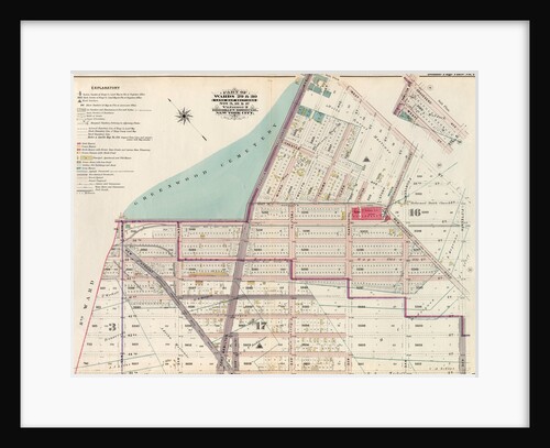 Part of Wards 29 & 30, Land Map Sections, Nos. 3, 16 & 17, Volume 2, Brooklyn Borough, New York City by Anonymous