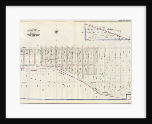 Bounded by Avenue D, East 53rd Street, Avenue E, East 52nd Street, Avenue F, East 51st Street, Paerdegat Avenue, Utica Avenue, Avenue G and Nostrand Avenue, New York by Anonymous