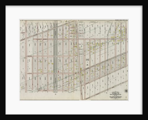 Part of Ward 29. Land Map Section, No. 16. Volume 2, Brooklyn Borough, New York City by Anonymous
