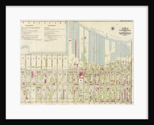 Part of Ward 8. Land Map Section, No. 3, Volume 1, Brooklyn Borough, New York City by Anonymous