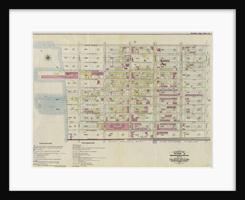 Part of Ward 8. Land Map Section, No. 3, Volume 1, Brooklyn Borough, New York City by Anonymous