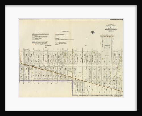 Bounded by Sixth Ave., Thirty Ninth St.,Ninth Ave., Forty Ninth St., Eighth Ave. and Sixtieth St., New York by Anonymous