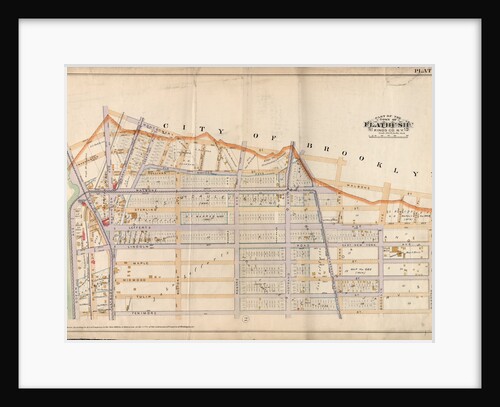 Bounded by Montgomery Street, New York Avenue, Malbone Street, Kingston Avenue, Fenimore Street, Ocean Avenue and Flatbush Avenue, New York by Anonymous