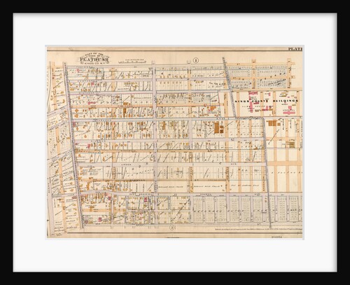 Bounded by Fenimore Street, Kingston Avenue, Winthrop Street, E. 39th Street, Linden Avenue, E. 40th Street, Grant Street, Flatbush Avenue, Church Lane, Ocean Avenue, Franklin Avenue and E. 21st Street, New York by Anonymous