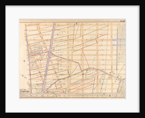 Bounded by 72nd Street, Fourteenth Avenue, 86th Street and Stewart Avenue, New York by Anonymous