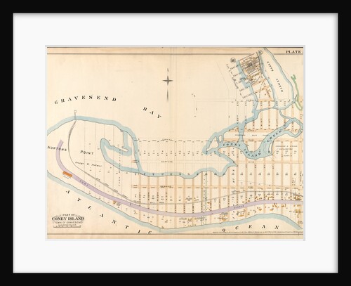 Bounded by Bay 46th Street, Harway Avenue, Avenue Z, Stillwell Avenue and Atlantic Ocean Surf Avenue, New York by Anonymous