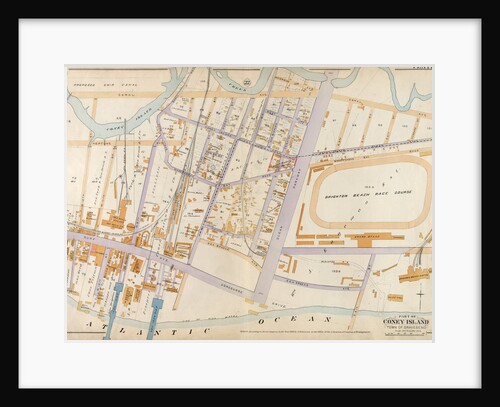 Part of Coney Island, Town of Gravesend, New York by Anonymous