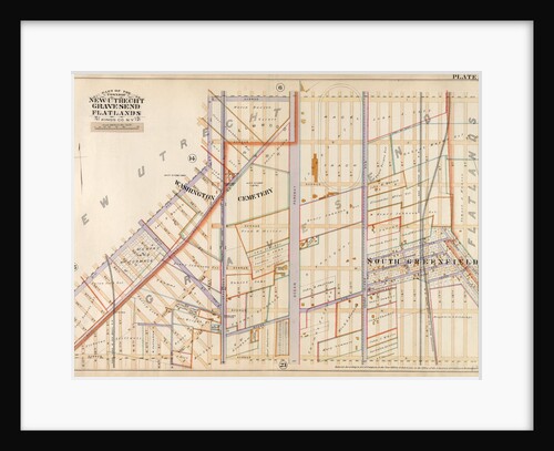 Bounded by Avenue I, Ocean Avenue, Avenue O, 22nd Avenue, Bay Ridge Street, 21st Avenue and West Street, New York by Anonymous