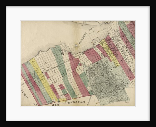 Sheet 1: Map encompassing Sunset Park, Greenwood Cemetery, Gowanus Canal and Greenwood Heights, New York by Anonymous
