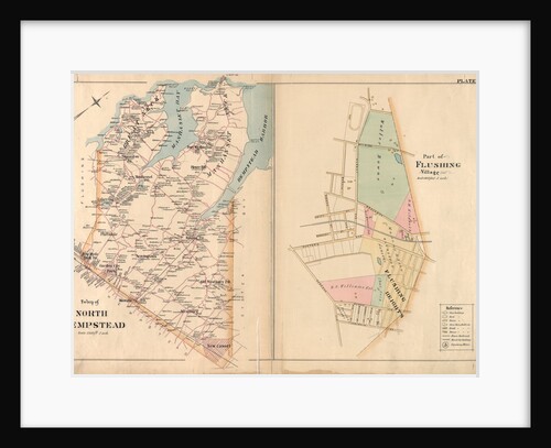 Part of Flushing Village, New York by Anonymous