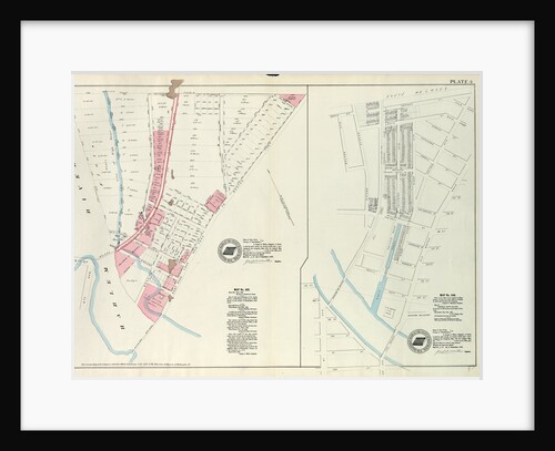 Map No. 302 Bounded by Harlem River, 149th Street and Post Road from New York to Boston.- Map No. 549 Bounded by Grove St., Cottage St., Villa Place, Old Boston Road, 130th Street, 4th Avenue, Macomb Avenue and Walton Avenue, New York by Anonymous
