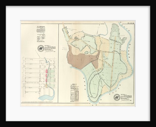 Bounded by Hunt Point Road North Place, Bronx River and Long Island Sound, New York by Anonymous