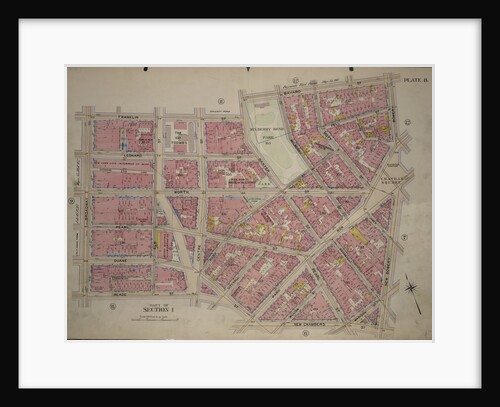 Bounded by Franklin Street, Bayard Street, Bowery, Chatham Square, New Bowery, Madison Street, New Chambers Street by Anonymous