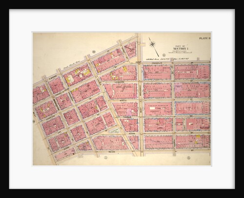 Bounded by N. Moore Street, West Broadway, Franklin Street, Broadway, Reade Street and West Street, New York by Anonymous