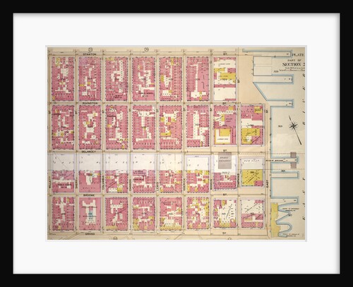 Bounded by Stanton Street, Tompkins Street, Irvington Street, East River Piers East Street,Grand Street and Willett Street, New York by Anonymous