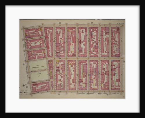 Bounded by Clinton Street, Avenue B, E. 8th Street, Avenue D, Columbia Street and Stanton Street, New York by Anonymous